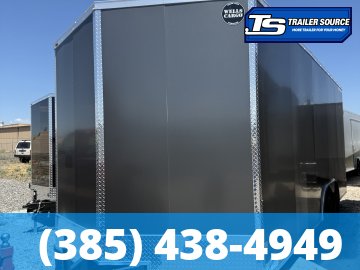 8.5x20 Wells Cargo Fast Trac Deluxe Enclosed Cargo Trailer - 7'0" Interior - 7K GVWR - .080 PolyCor