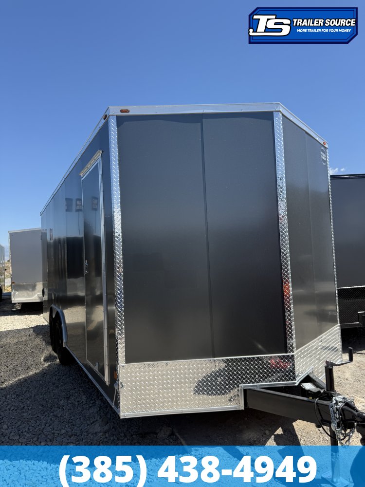 8.5x20 Wells Cargo Fast Trac Deluxe Enclosed Cargo Trailer - 7'0" Interior - 7K GVWR - .080 PolyCor