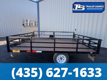 8x12 Other  Utility Trailer - 3.5K GVWR - Spare Tire