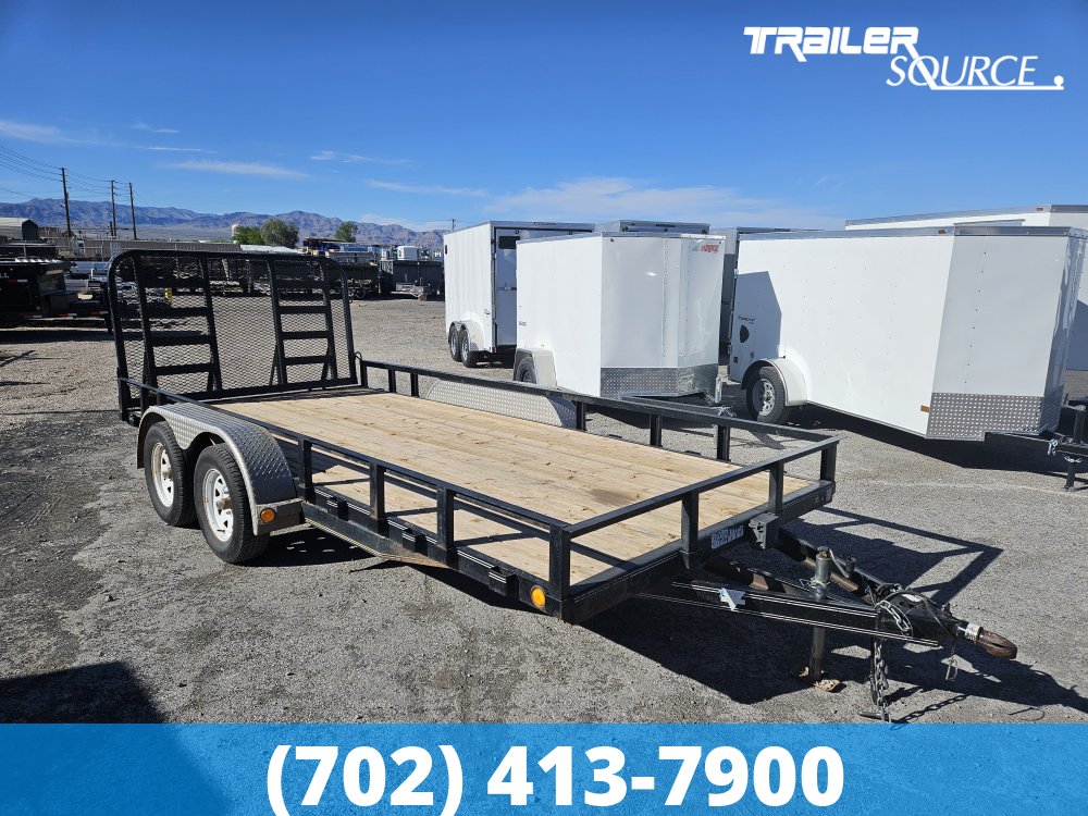 7x16 PJ Trailer Utility