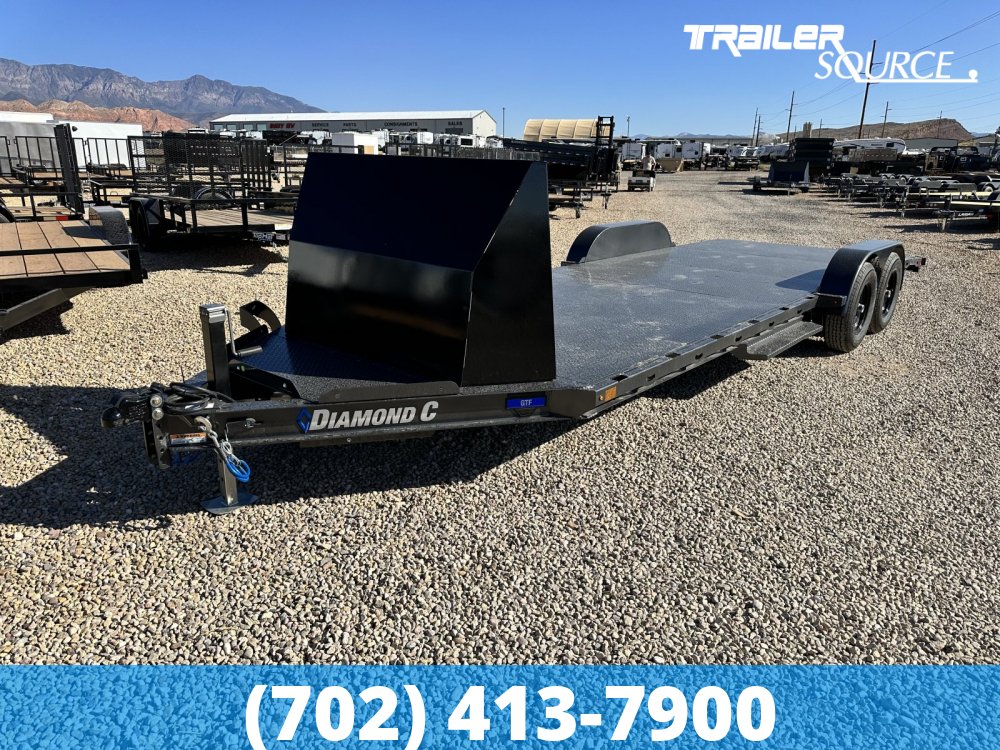 7x22 Diamond C GTF Car Hauler 10K Car Hauler Trailer