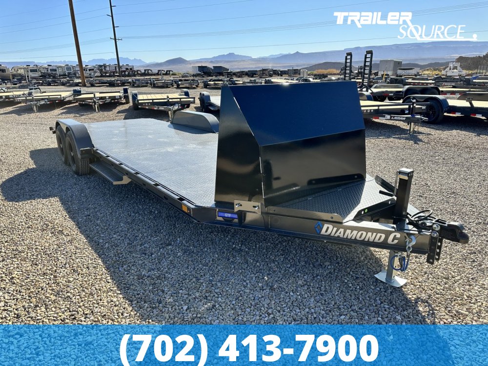 7x22 Diamond C GTF Car Hauler 10K Car Hauler Trailer
