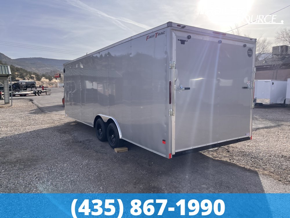 8.5x24 Wells Cargo Fast Trac Deluxe 7'0" Interior 10K Tandem Axle Enclosed Cargo