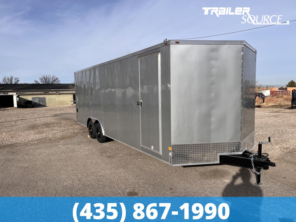 8.5x24 Wells Cargo Fast Trac Deluxe 7'0" Interior 10K Tandem Axle Enclosed Cargo