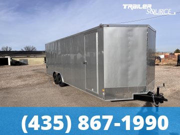 8.5x24 Wells Cargo Fast Trac Deluxe 7'0" Interior 10K Tandem Axle Enclosed Cargo