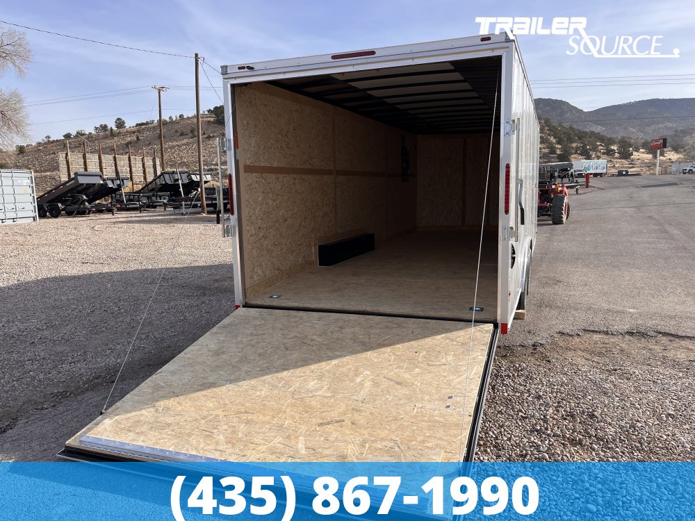 8.5x24 Wells Cargo Fast Trac Deluxe 7'0" Interior 10K Tandem Axle Enclosed Cargo