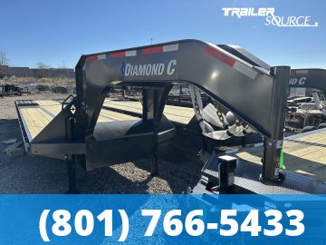 8.5x35 Diamond C FMAX HDT 35' 25.9K Hydraulic Dovetail Gooseneck