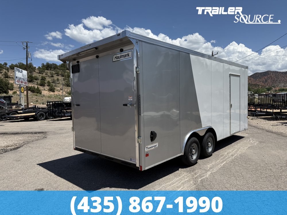 8.5x20 Haulmark Transport 7'6" Interior 10K Tandem Axle Enclosed Cargo