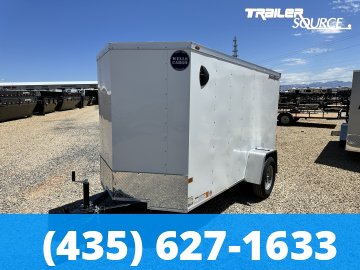 5x10 Wells Cargo FastTrac 5'6" Interior Single Axle Enclosed Cargo