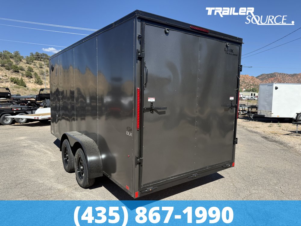 7x16 Look ST DLX 7'0" Interior 7K Tandem Axle Enclosed Cargo
