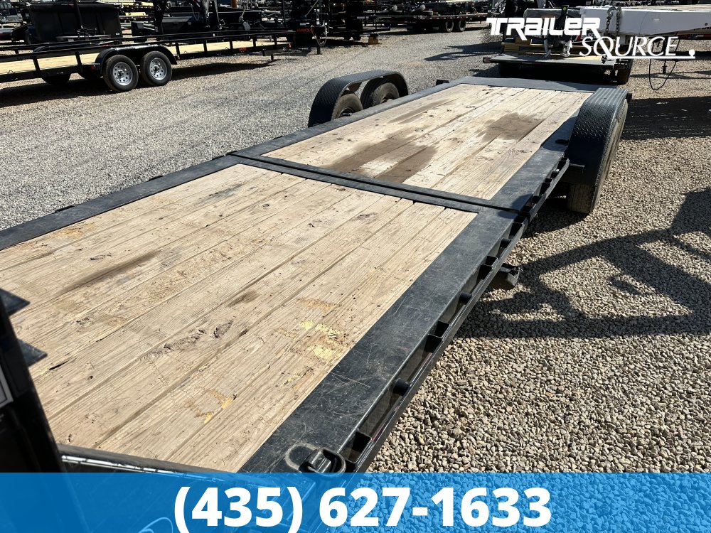 7x25 PJ Trailer Gooseneck Tilt  18K