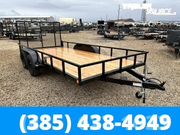 7x16 Built MAX Series Tandem Axle Utility