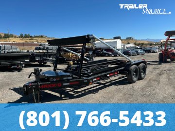 7x14 Maxx-D ROX Bumper Pull Roll Off Trailer 14K