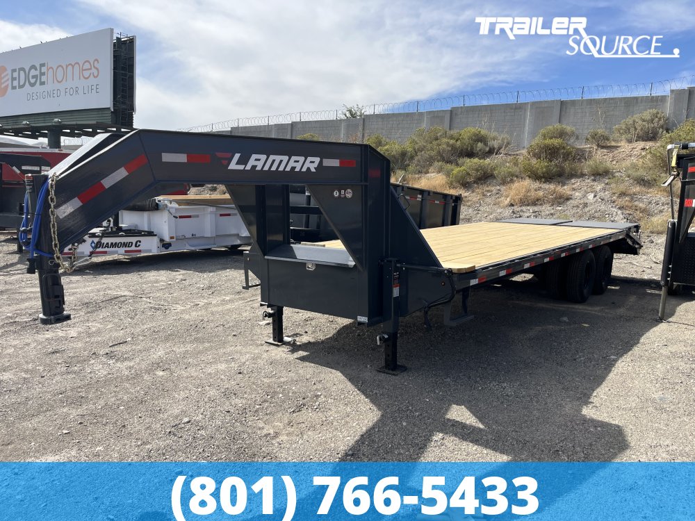 8.5x25 Lamar FD Gooseneck 10k axles 25K