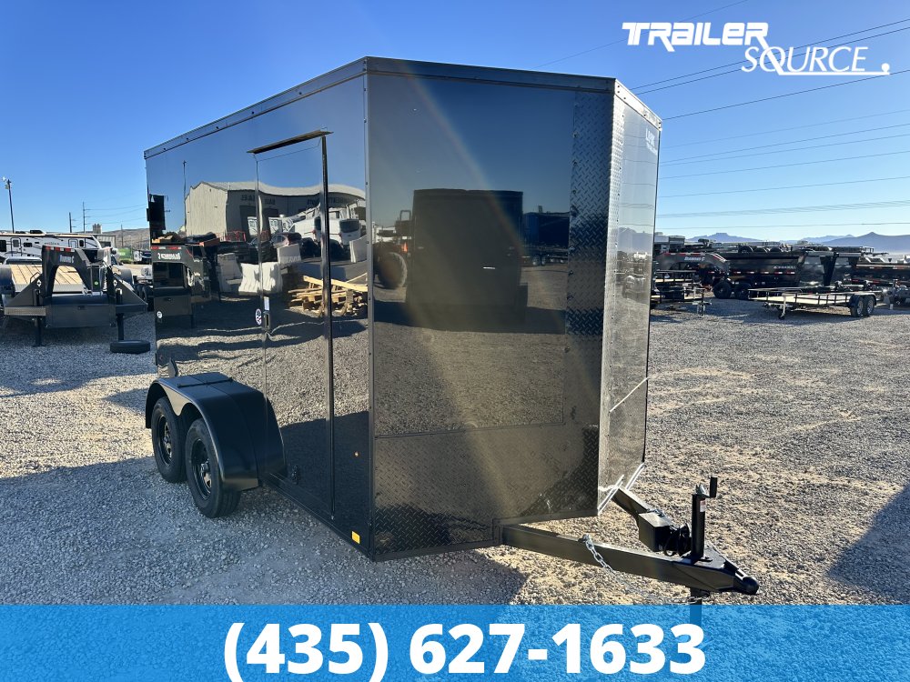 7x12 Look ST DLX 6'6" Interior 7K Tandem Axle Enclosed Cargo