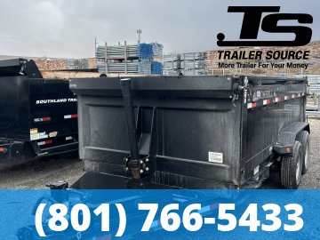 7x14 Iron Bull DTB Dump Trailer - 15K GVWR - Telescopic