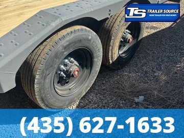 8.5x24 Diamond C HXD-GN 210 Gooseneck Wide Body w/ Drive Over Fenders Tilt Trailer - 23K GVWR -