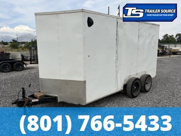 7x14 Commander Enclosed Cargo Trailer - 7K GVWR -