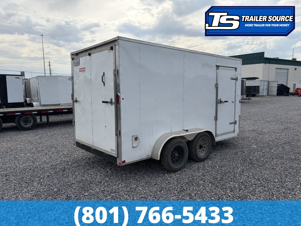 7x14 Commander Enclosed Cargo Trailer - 7K GVWR -