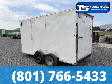 7x14 Commander Enclosed Cargo Trailer - 7K GVWR -
