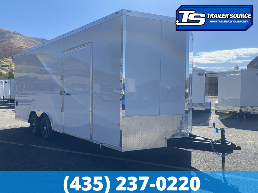8.5x20 American Hauler Mach Enclosed Car Hauler Race