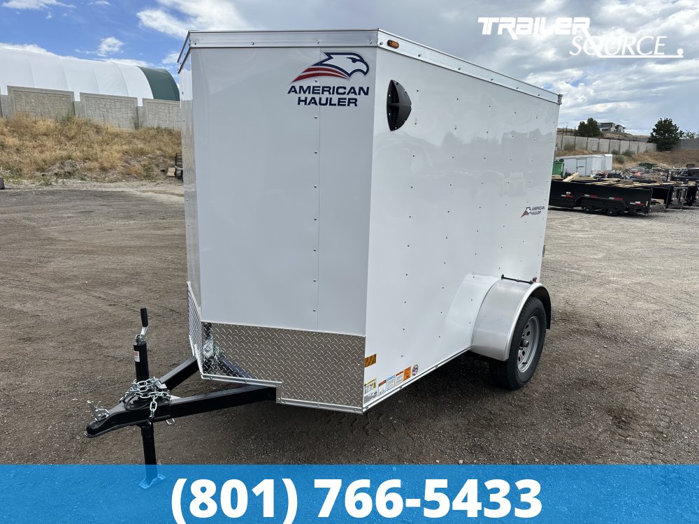 5x8 American Hauler Arrow Single Axle Enclosed Cargo