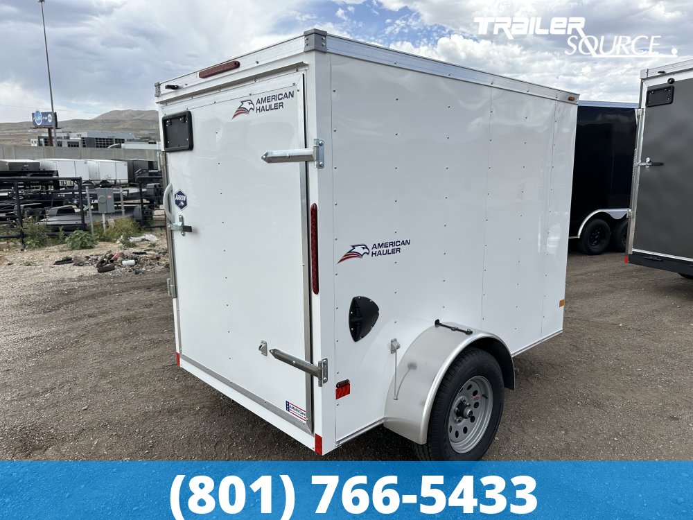 5x8 American Hauler Arrow Single Axle Enclosed Cargo