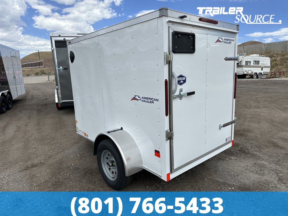 5x8 American Hauler Arrow Single Axle Enclosed Cargo
