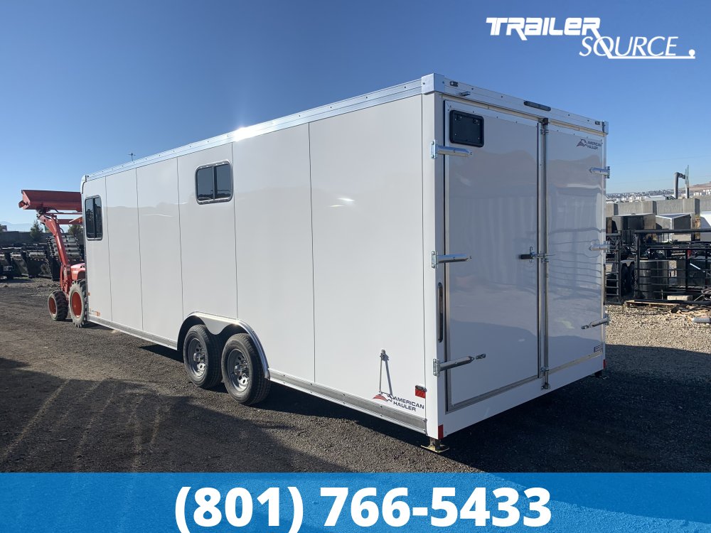 8.5x24 American Hauler Eagle HD Office 7'0" Interior 10K Tandem Axle Enclosed Cargo