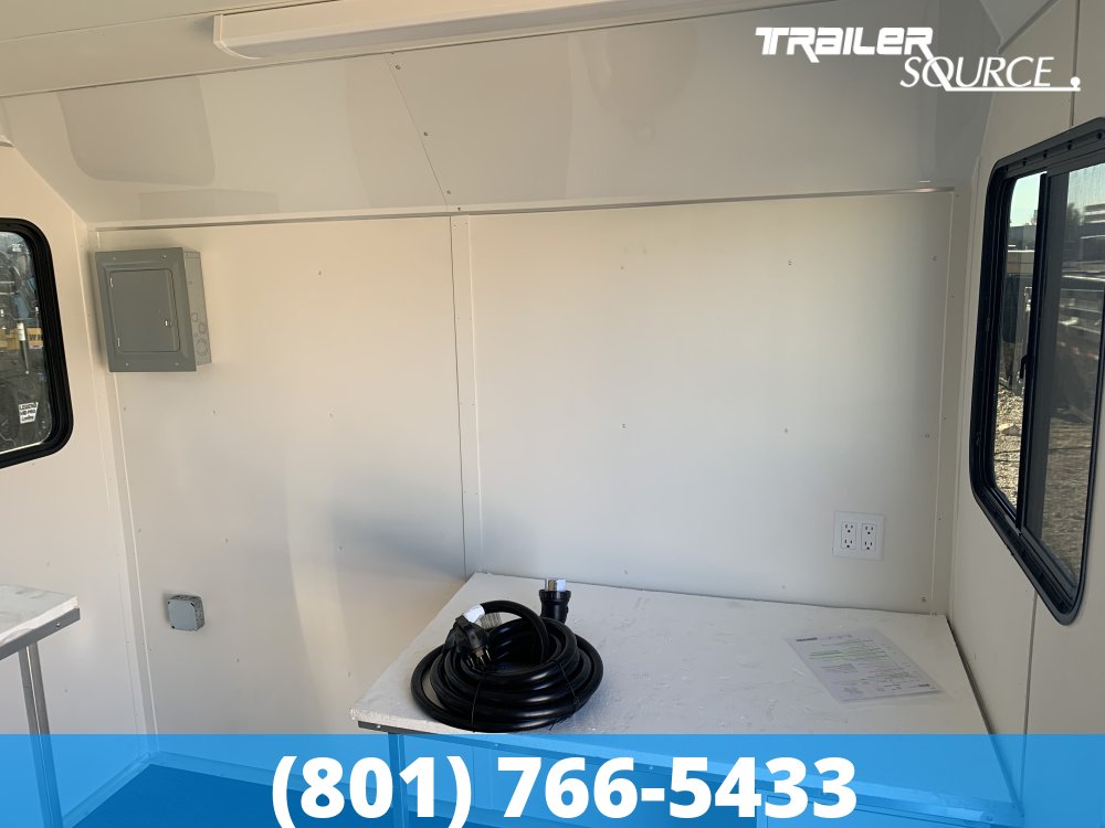 8.5x24 American Hauler Eagle HD Office 7'0" Interior 10K Tandem Axle Enclosed Cargo