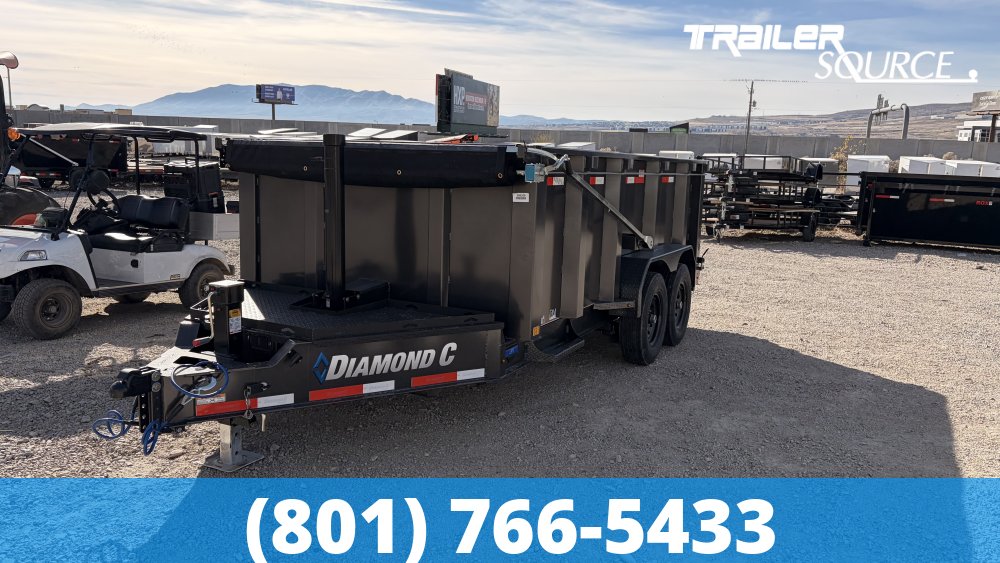 7x14 Diamond C LPT 207  15.5K Dump