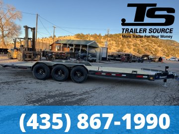 7x24 Diamond C HDT 307 Tilt Trailer - 24K GVWR