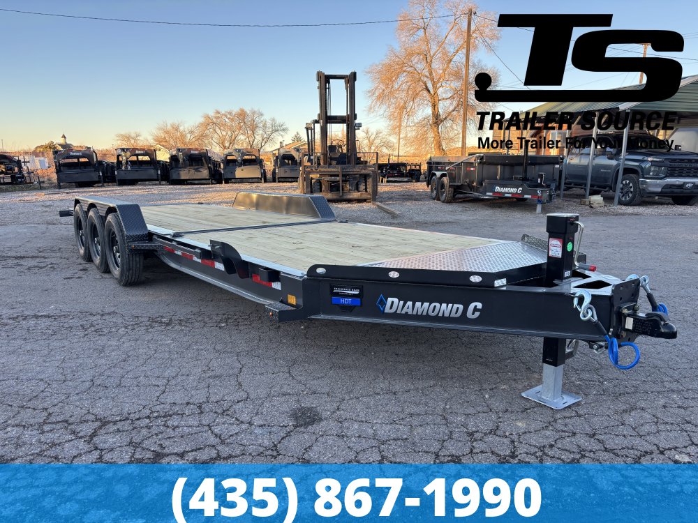 7x24 Diamond C HDT 307 Tilt Trailer - 24K GVWR