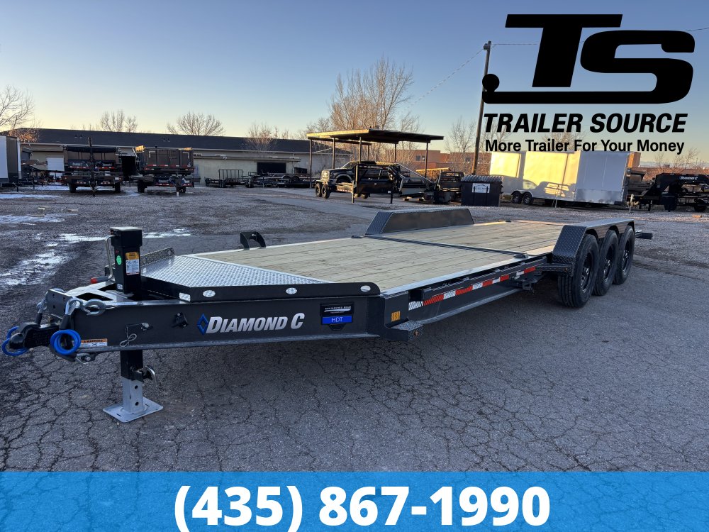 7x24 Diamond C HDT 307 Tilt Trailer - 24K GVWR