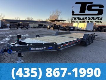 7x24 Diamond C HDT 307 Tilt Trailer - 24K GVWR