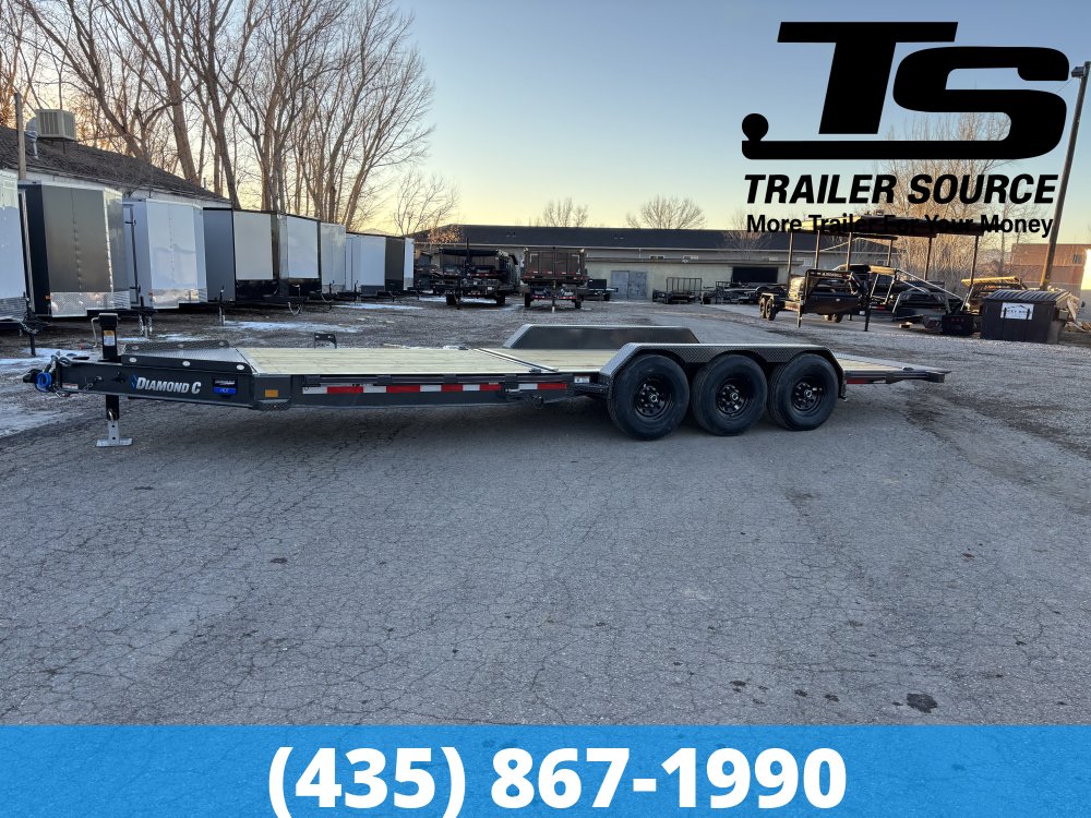 7x24 Diamond C HDT 307 Tilt Trailer - 24K GVWR