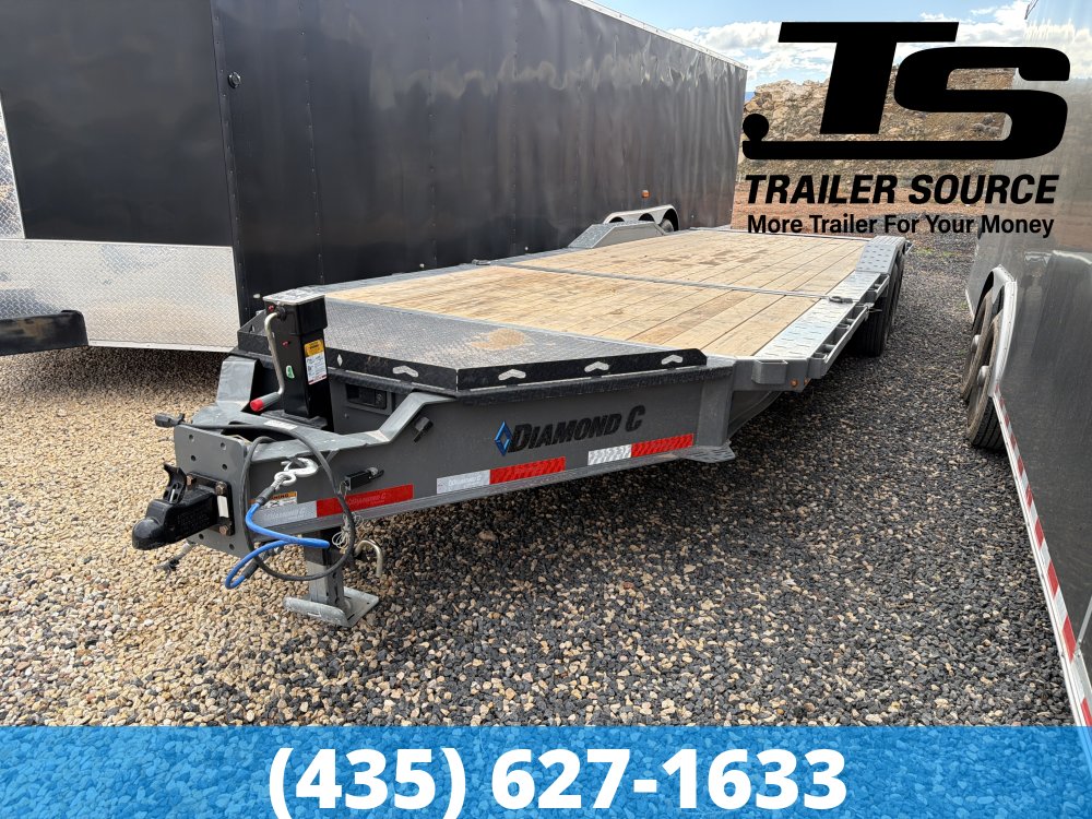 8.5x24 Diamond C HXD 208 Wide Body w/ Drive Over Fenders Tilt