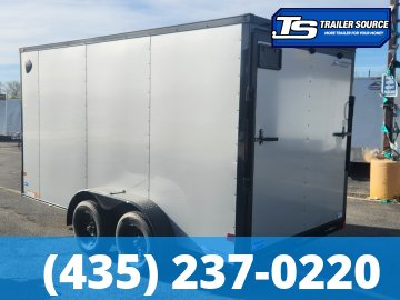 7x14 American Hauler Arrow Deluxe Enclosed Cargo Trailer - 7'0" Interior - 7K GVWR - Black Out Package