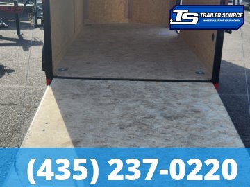 7x14 American Hauler Arrow Deluxe Enclosed Cargo Trailer - 7'0" Interior - 7K GVWR - Black Out Package