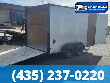 7x14 American Hauler Arrow Deluxe Enclosed Cargo Trailer - 7'0" Interior - 7K GVWR - Black Out Package