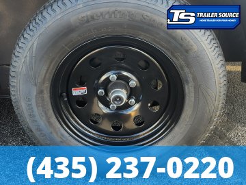 7x14 American Hauler Arrow Deluxe Enclosed Cargo Trailer - 7'0" Interior - 7K GVWR - Black Out Package