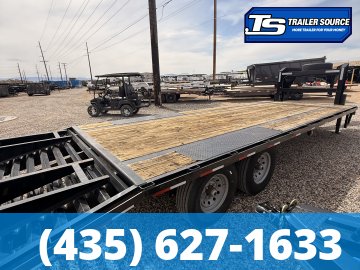 8.5x25 Carry-On Car Hauler Equipment Trailer - 14K GVWR - Max Ramps