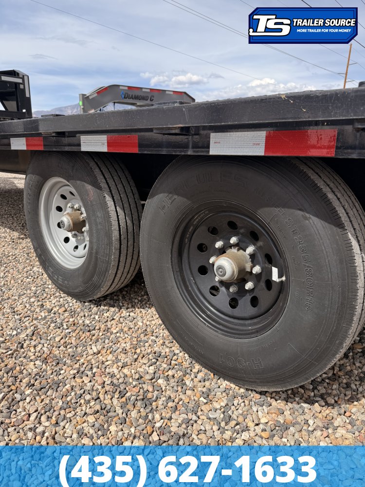 8.5x25 Carry-On Car Hauler Equipment Trailer - 14K GVWR - Max Ramps