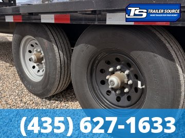 8.5x25 Carry-On Car Hauler Equipment Trailer - 14K GVWR - Max Ramps