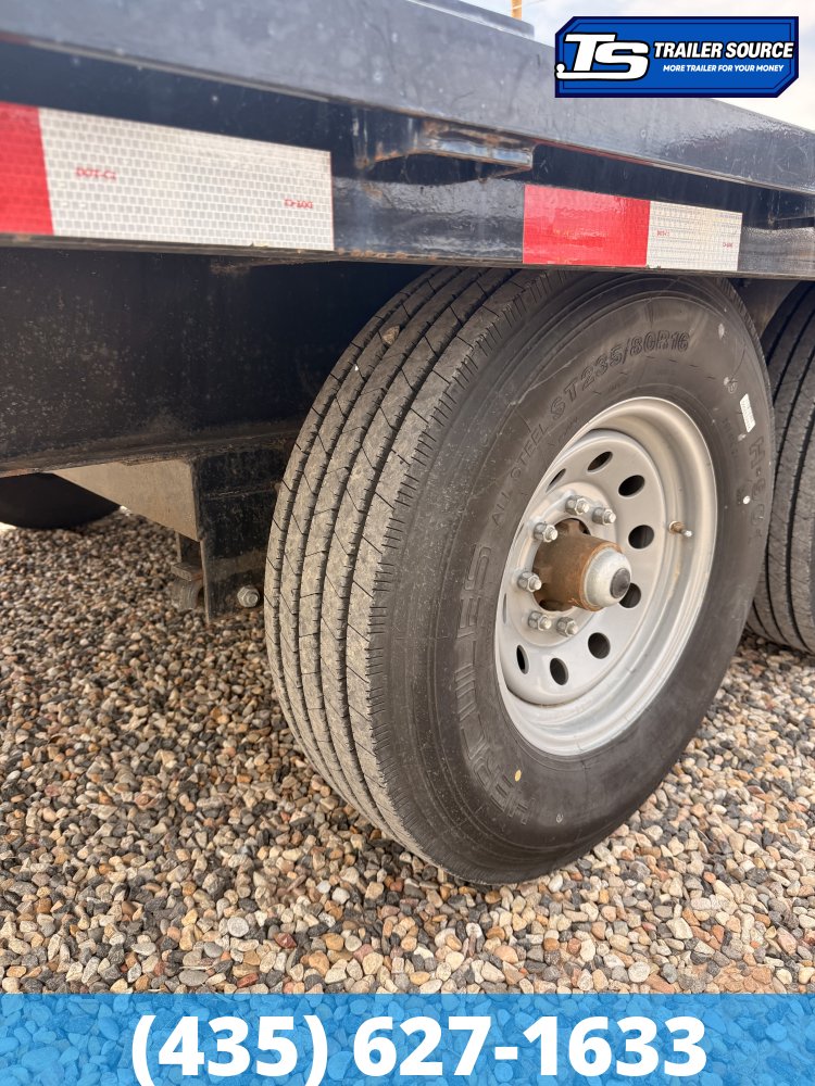 8.5x25 Carry-On Car Hauler Equipment Trailer - 14K GVWR - Max Ramps