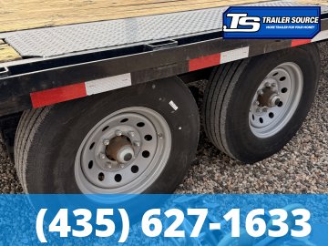 8.5x25 Carry-On Car Hauler Equipment Trailer - 14K GVWR - Max Ramps