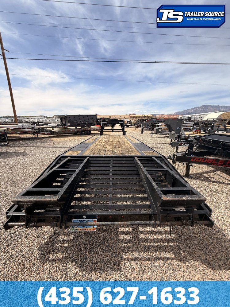 8.5x25 Carry-On Car Hauler Equipment Trailer - 14K GVWR - Max Ramps