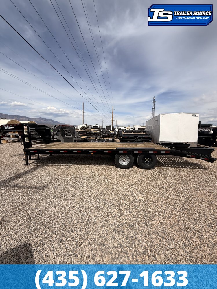 8.5x25 Carry-On Car Hauler Equipment Trailer - 14K GVWR - Max Ramps