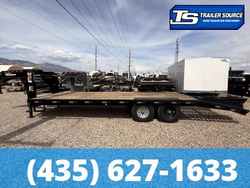 8.5x25 Carry-On Car Hauler Equipment Trailer - 14K GVWR - Max Ramps