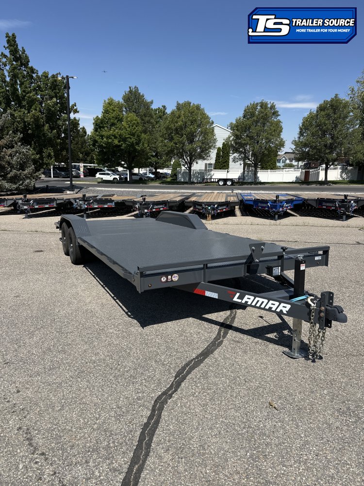 8.5x22 Lamar CC Wide Body w/ Drive Over Fenders Flatbed Car Hauler